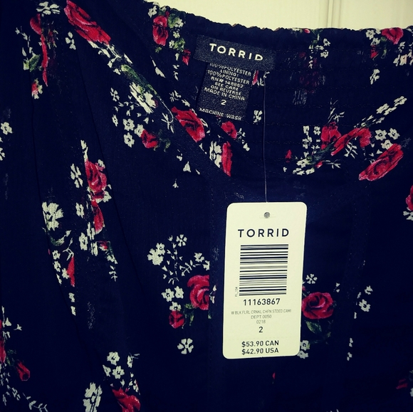 Baby doll tank from Torrid - Picture 3 of 3